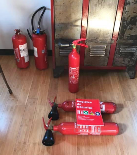 matériel incendie, pack pro