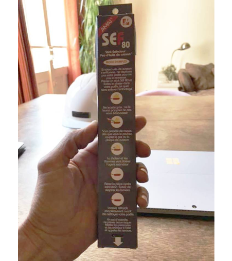 stick extincteur feux d'huiles de cuisson